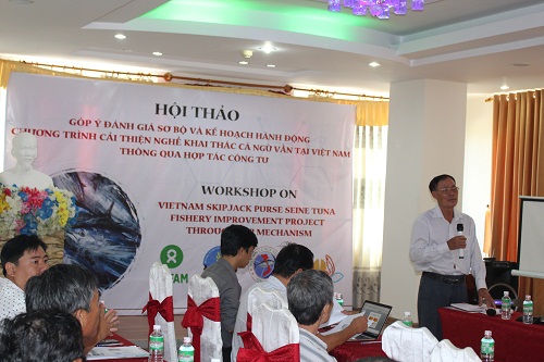 Hình ảnh minh họa bài viết: HỘI THẢO GÓP Ý ĐÁNH GIÁ SƠ BỘ VÀ KẾ HOẠCH HÀNH ĐỘNG CHƯƠNG TRÌNH CẢI THIỆN NGHỀ KHAI THÁC CÁ NGỪ VẰN TẠI VIỆT NAM THÔNG QUA HỢP TÁC CÔNG TƯ