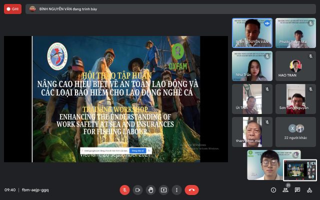 Image to illustrate the article: Enhancing knowledge about occupational safety and types of insurance for fishery workers