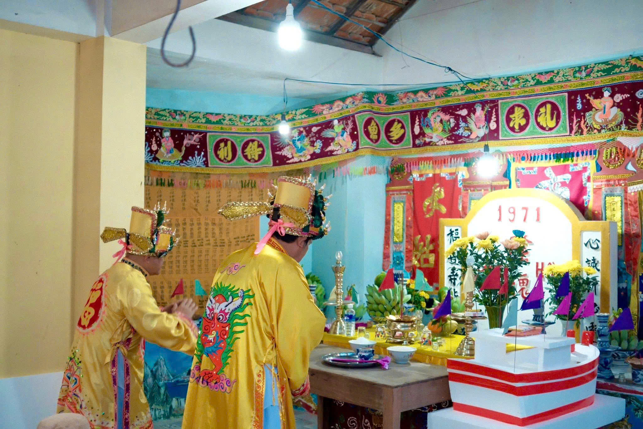 Image to illustrate the article: Vietnam Tuna Association (VINATUNA) participated the esteemed "Cầu Ngư" Fishers Festival in Phu Yen Province.